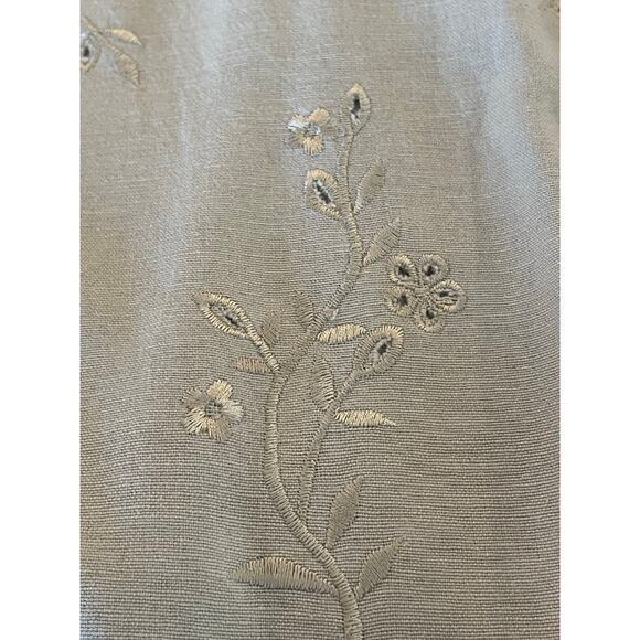 Blair black and taupe floral dress with taupe  2XL PT - Picture 6 of 14